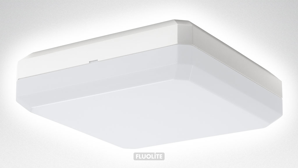 Quadro-Lite-O LED, mit opaler Acrylglas-Wanne (PMMA)