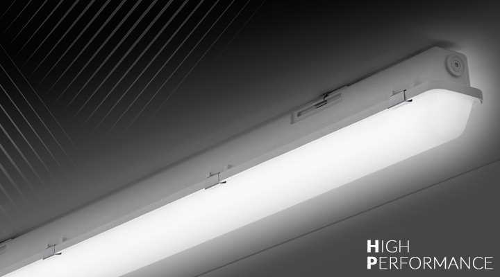 PAC-D HP | High Performance LED Feuchtraumleuchte bzw. Leuchte höher Schutzart